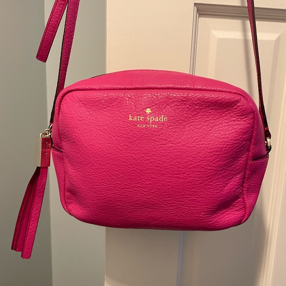 Pink Kate Spade crossbody purse - Picture 1 of 5